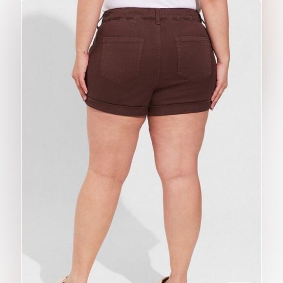 Torrid 3.5 Inch Pull-On Weekend Stretch Twill Short 3X - Picture 3 of 11